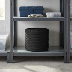 Vidaxl Vrv iz jute 10 kos 2 mm Črna 100% Tossa jute