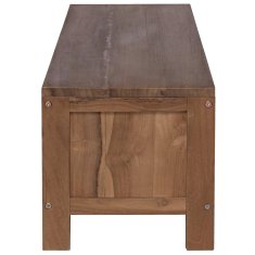 Vidaxl TV omarica 110 x 30 x 30 cm Trden tikov les Naravna