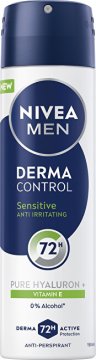 Antiperspirant v spreju za občutljivo kožo Men Derma Control Sensitive (Antiperspirant) 150 ml