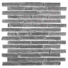 Vidaxl Mozaik ploščice Siva 30 x 30 cm Marmor