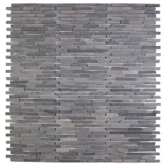 Vidaxl Mozaik ploščice Siva 30 x 30 cm Marmor