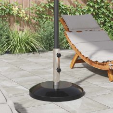 Vidaxl Osnova za platno s premerom 40-50 mm 26,75 kg Črna