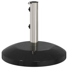Vidaxl Osnova za platno s premerom 40-50 mm 26,75 kg Črna