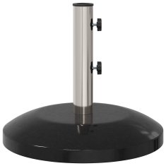 Vidaxl Osnova za platno s premerom 40-50 mm 26,75 kg Črna