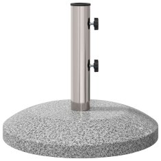 Vidaxl Osnova za platno s premerom 40-50 mm 26,45 kg Siva