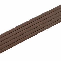 Vidaxl Samolepilni tesnilni trak za okna 8 x 2 mm 25 m Rjava EPDM pena