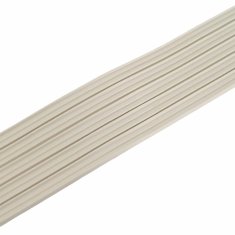Vidaxl Samolepilni tesnilni trak za okna 9 x 4 mm 25 m Bela EPDM pena