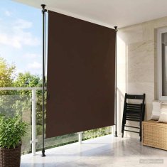 Vidaxl Zunanja Rolfa Rjava 120 x 270 cm