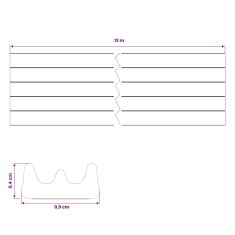 Vidaxl Samolepilni tesnilni trak za okna 9 x 4 mm 12 m Bela EPDM pena