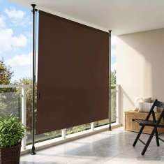 Vidaxl Zunanja Rolfa Rjava 150 x 270 cm