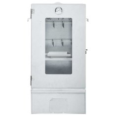 Vidaxl Žar za dimljenje z 1 kg sekancev 44,5x29x83 cm