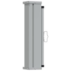 Vidaxl Zložljiva stranska tenda za teraso 60x300 cm siva