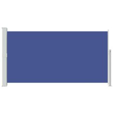 Vidaxl Zložljiva stranska tenda za teraso 170x300 cm modra