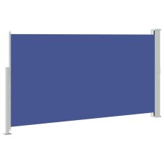 Vidaxl Zložljiva stranska tenda za teraso 170x300 cm modra