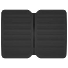 Vidaxl Opora za noge črna 43,5x32,5x10,5 cm