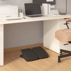 Vidaxl Opora za noge črna 43,5x32,5x10,5 cm