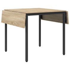 Vidaxl Raztegljiva jedilna miza 120 x 81,5 x 75 cm Inženirski les