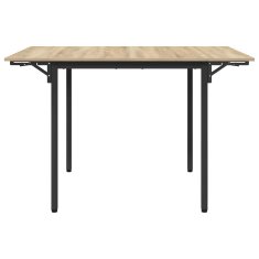 Vidaxl Raztegljiva jedilna miza 120 x 81,5 x 75 cm Inženirski les