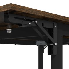 Vidaxl Raztegljiva jedilna miza 120 x 81,5 x 75 cm Inženirski les