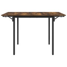 Vidaxl Raztegljiva jedilna miza 120 x 81,5 x 75 cm Inženirski les