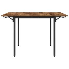 Vidaxl Raztegljiva jedilna miza 120 x 81,5 x 75 cm Inženirski les