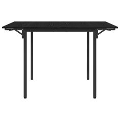 Vidaxl Raztegljiva jedilna miza 120 x 81,5 x 75 cm Inženirski les