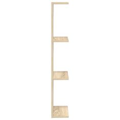 Vidaxl Stenska polica 2 kos Sonoma hrast 25 x 15 x 100 cm