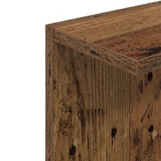 Vidaxl Stenska polica 2 kos Star les 25 x 15 x 100 cm