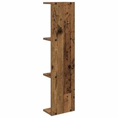 Vidaxl Stenska polica 2 kos Star les 25 x 15 x 100 cm