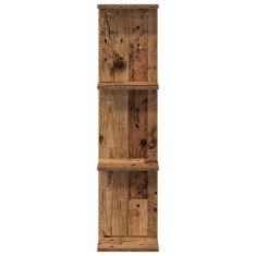 Vidaxl Stenska polica 2 kos Star les 25 x 15 x 100 cm