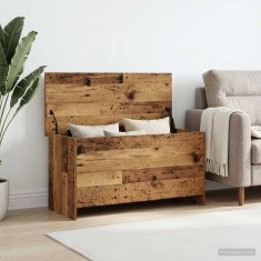 Vidaxl Skladiščni kovček Star les 100 x 40 x 50 cm Inženirski les