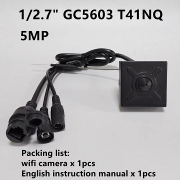 KJB Mini notranja kamera Wi-Fi, 5MP 1920P, 2,8 mm