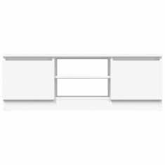 Vidaxl TV omarica z vrati bela 102x30x36 cm