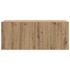 Vidaxl TV omarica za stensko montažo Artisan Oak 100x30x41 cm