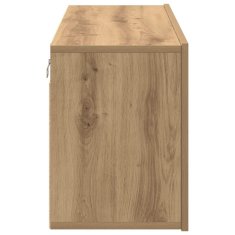 Vidaxl TV omarica za stensko montažo Artisan Oak 100x30x41 cm