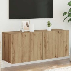 Vidaxl TV omarica za stensko montažo Artisan Oak 100x30x41 cm