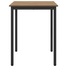 Vidaxl Jedilne mize 60 x 60 x 75 cm Inženirski les Artisan hrast