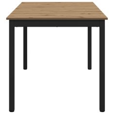 Vidaxl Jedilne mize 140 x 80 x 75 cm Inženirski les Artisan hrast