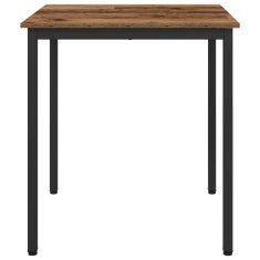 Vidaxl Jedilne mize 70 x 70 x 75 cm Inženirski les Star les Kvadrat
