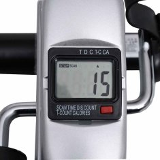 Vidaxl Vexor Sport Srebrna Mini Kolesarska Kolesa s Plastičnim Flywheelom