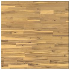 Vidaxl Kvadratna jedilna miza 80 x 80 x 75 cm Masiven les akacije