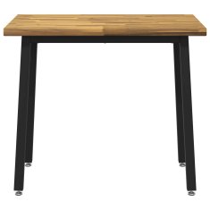 Vidaxl Kvadratna jedilna miza 90 x 55 x 75 cm Masiven les akacije