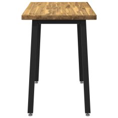 Vidaxl Kvadratna jedilna miza 90 x 55 x 75 cm Masiven les akacije
