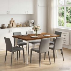 Vidaxl Kvadratna jedilna miza 120 x 70 x 75 cm Masiven les akacije