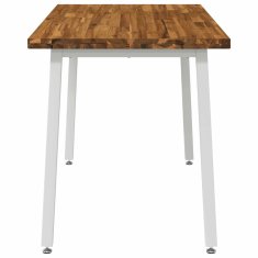 Vidaxl Kvadratna jedilna miza 120 x 70 x 75 cm Masiven les akacije
