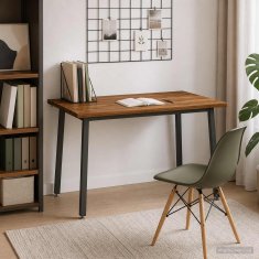 Vidaxl Kvadratna jedilna miza 120 x 70 x 75 cm Masiven les akacije