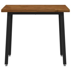 Vidaxl Kvadratna jedilna miza 90 x 55 x 75 cm Masiven les akacije