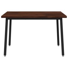 Vidaxl Kvadratna jedilna miza 120 x 70 x 75 cm Masiven les akacije