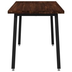 Vidaxl Kvadratna jedilna miza 120 x 70 x 75 cm Masiven les akacije