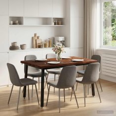Vidaxl Kvadratna jedilna miza 120 x 70 x 75 cm Masiven les akacije